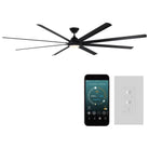 Modern Forms - Hydra Indoor/Outdoor 8-Blade 120" Smart Ceiling Fan with LED Light Kit - Lights Canada