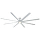 Modern Forms - Hydra Indoor/Outdoor 8-Blade 120" Smart Ceiling Fan with LED Light Kit - Lights Canada