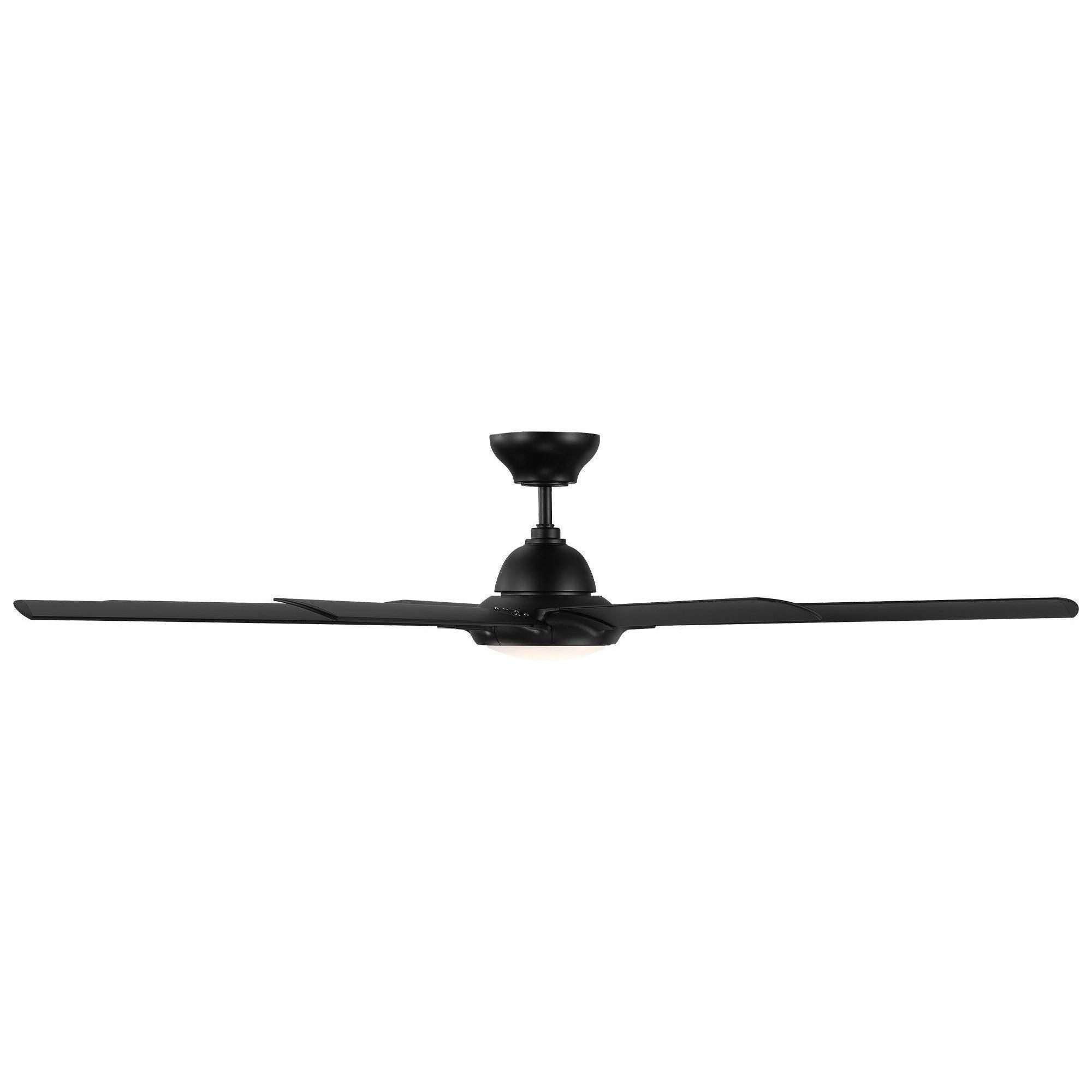 Modern Forms - Hydra Indoor/Outdoor 8-Blade 80" Smart Ceiling Fan with LED Light Kit - Lights Canada