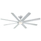 Modern Forms - Hydra Indoor/Outdoor 8-Blade 80" Smart Ceiling Fan with LED Light Kit - Lights Canada