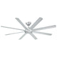 Modern Forms - Hydra Indoor/Outdoor 8-Blade 80" Smart Ceiling Fan with LED Light Kit - Lights Canada