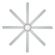 Modern Forms - Hydra Indoor/Outdoor 8-Blade 80" Smart Ceiling Fan with LED Light Kit - Lights Canada
