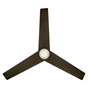 Modern Forms - Lotus Indoor/Outdoor 3-Blade 54" Smart Ceiling Fan with LED Light Kit and Remote Control - Lights Canada