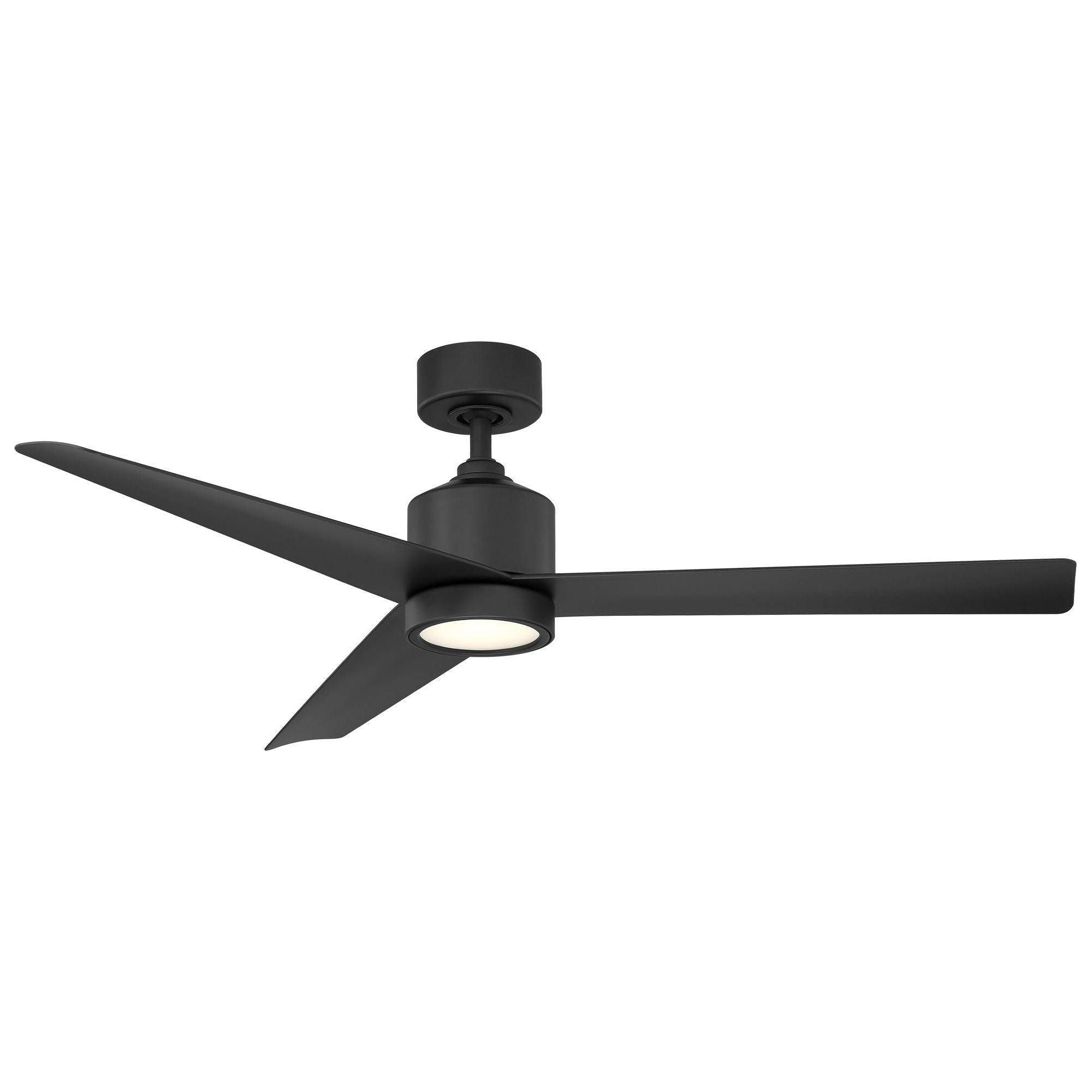 Modern Forms - Lotus Indoor/Outdoor 3-Blade 54" Smart Ceiling Fan with LED Light Kit and Remote Control - Lights Canada