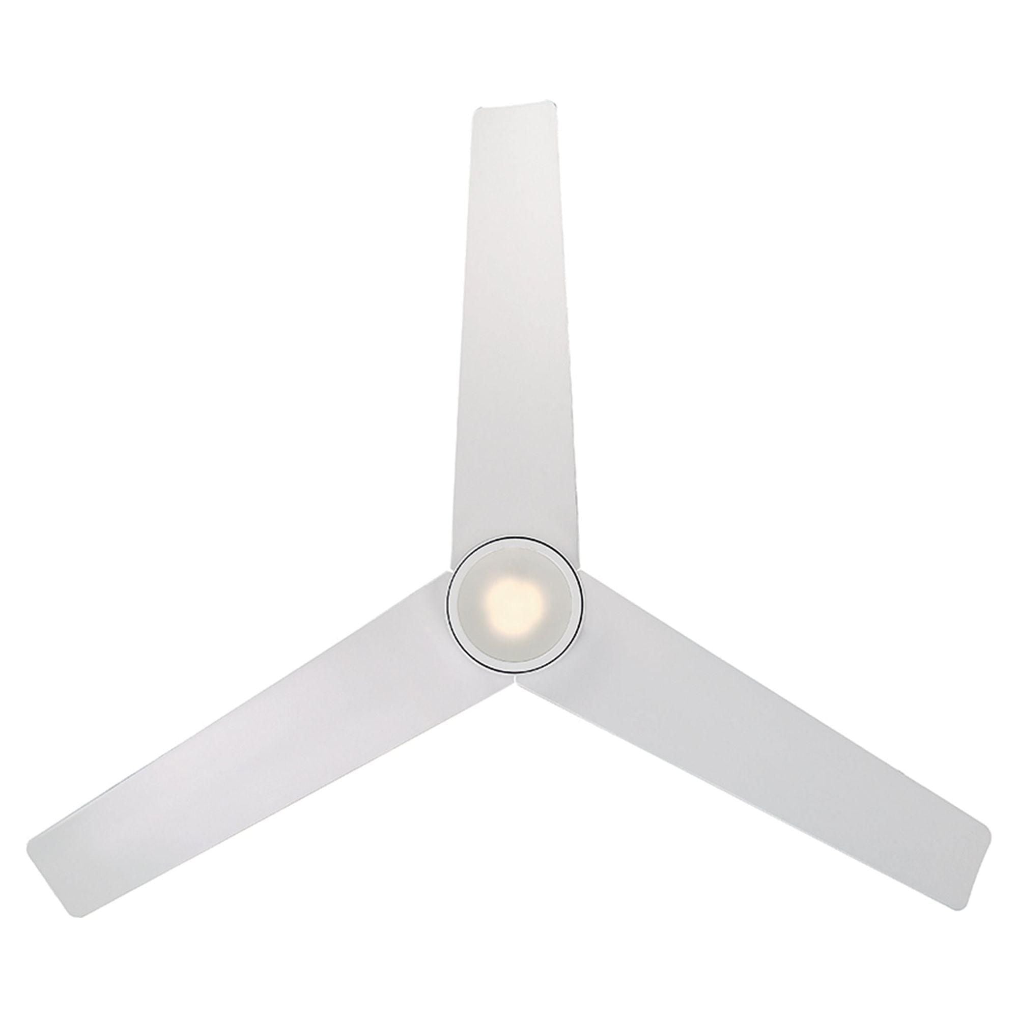 Modern Forms - Lotus Indoor/Outdoor 3-Blade 54" Smart Ceiling Fan with LED Light Kit and Remote Control - Lights Canada