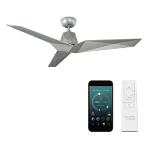 Modern Forms - Vortex Indoor/Outdoor 3-Blade 60" Smart Ceiling Fan with Remote Control - Lights Canada