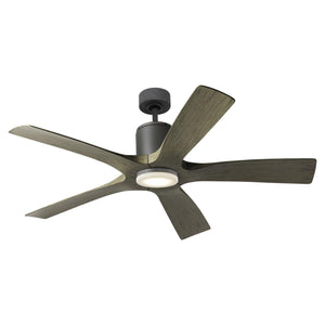 Modern Forms - Aviator Indoor/Outdoor 5-Blade 54" Smart Ceiling Fan with Remote Control - Lights Canada