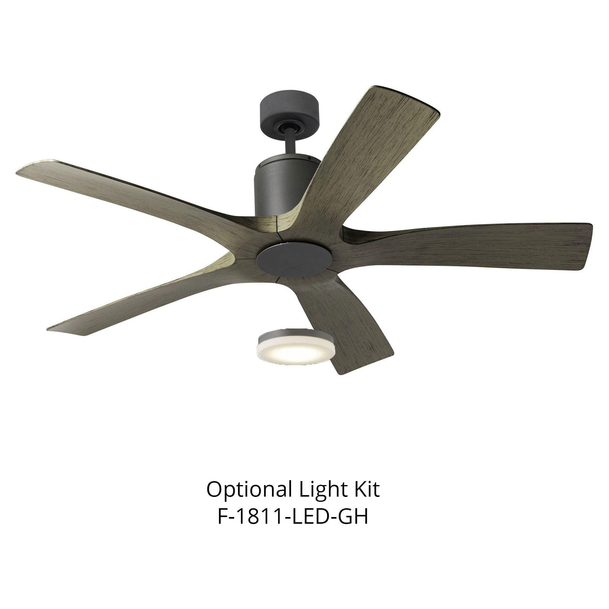 Modern Forms - Aviator Indoor/Outdoor 5-Blade 54" Smart Ceiling Fan with Remote Control - Lights Canada