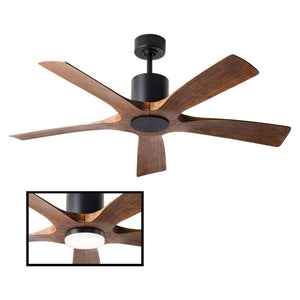 Modern Forms - Aviator Indoor/Outdoor 5-Blade 54" Smart Ceiling Fan with Remote Control - Lights Canada