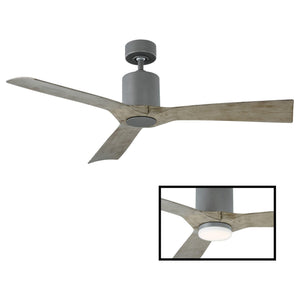Modern Forms - Aviator Indoor/Outdoor 3-Blade 54" Smart Ceiling Fan with Remote Control - Lights Canada