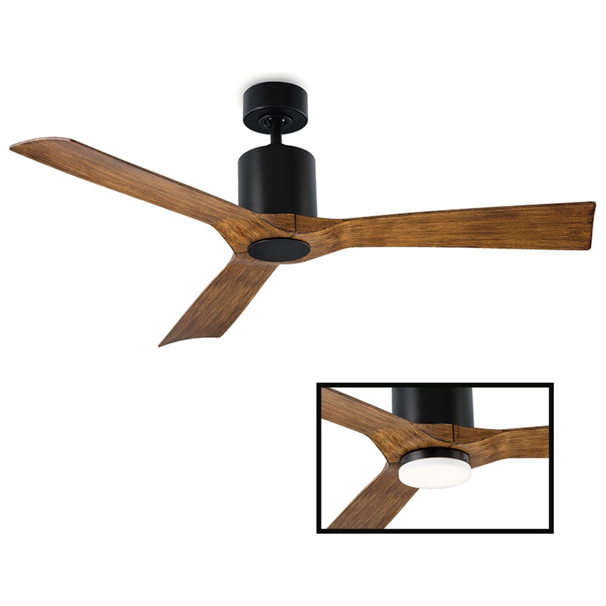 Modern Forms - Aviator Indoor/Outdoor 3-Blade 54" Smart Ceiling Fan with Remote Control - Lights Canada