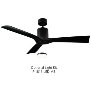 Modern Forms - Aviator Indoor/Outdoor 3-Blade 54" Smart Ceiling Fan with Remote Control - Lights Canada