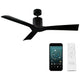Modern Forms - Aviator Indoor/Outdoor 3-Blade 54" Smart Ceiling Fan with Remote Control - Lights Canada