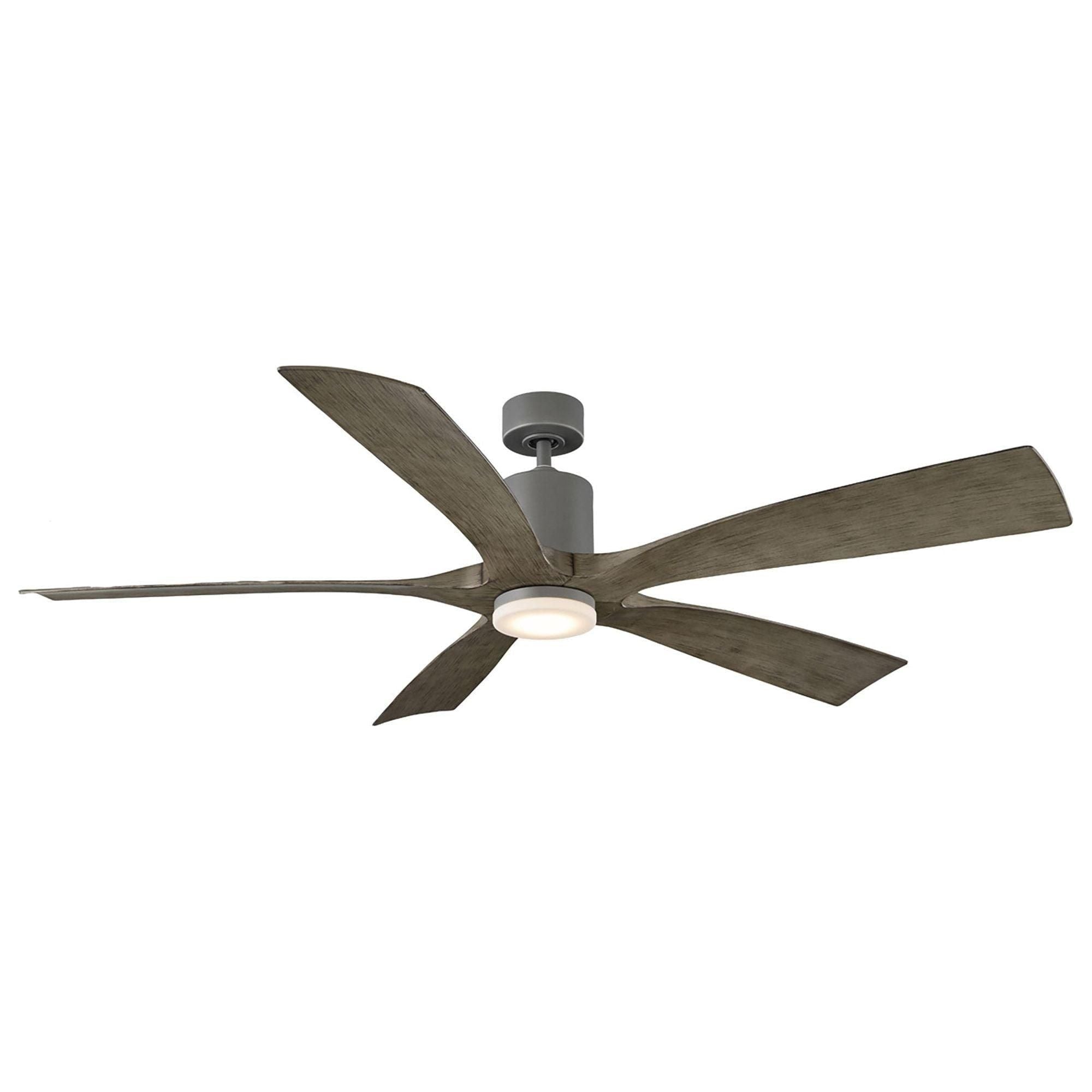 Modern Forms - Aviator Indoor/Outdoor 5-Blade 70" Smart Ceiling Fan with Remote Control - Lights Canada