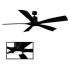 Modern Forms - Aviator Indoor/Outdoor 5-Blade 70" Smart Ceiling Fan with Remote Control - Lights Canada