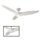 Modern Forms - Morpheus III Indoor/Outdoor 3-Blade 60" Smart Ceiling Fan with LED Light Kit - Lights Canada