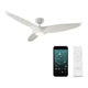 Modern Forms - Morpheus III Indoor/Outdoor 3-Blade 60" Smart Ceiling Fan with LED Light Kit - Lights Canada