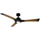 Modern Forms - Woody Indoor/Outdoor 3-Blade 60" Smart Ceiling Fan with LED Light Kit - Lights Canada