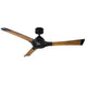 Modern Forms - Woody Indoor/Outdoor 3-Blade 60" Smart Ceiling Fan with LED Light Kit - Lights Canada