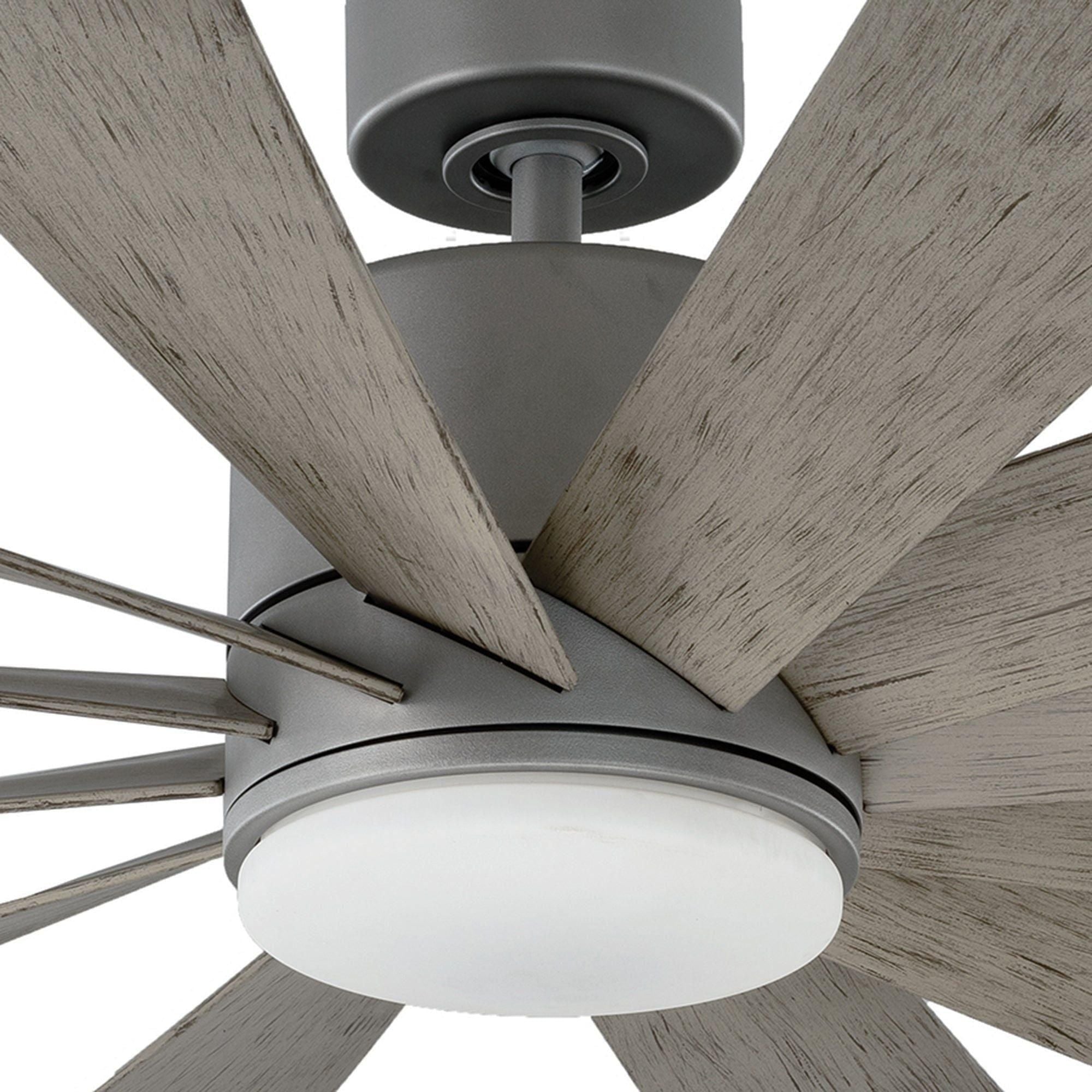 Modern Forms - Windflower Indoor/Outdoor 12-Blade 60" Smart Ceiling Fan with LED Light Kit - Lights Canada