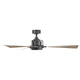 Modern Forms - Osprey Indoor/Outdoor 3-Blade 56" Smart Ceiling Fan with LED Light Kit and Remote Control - Lights Canada