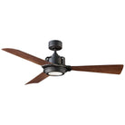 Modern Forms - Osprey Indoor/Outdoor 3-Blade 56" Smart Ceiling Fan with LED Light Kit and Remote Control - Lights Canada