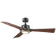 Modern Forms - Osprey Indoor/Outdoor 3-Blade 56" Smart Ceiling Fan with LED Light Kit and Remote Control - Lights Canada
