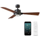 Modern Forms - Osprey Indoor/Outdoor 3-Blade 56" Smart Ceiling Fan with LED Light Kit and Remote Control - Lights Canada