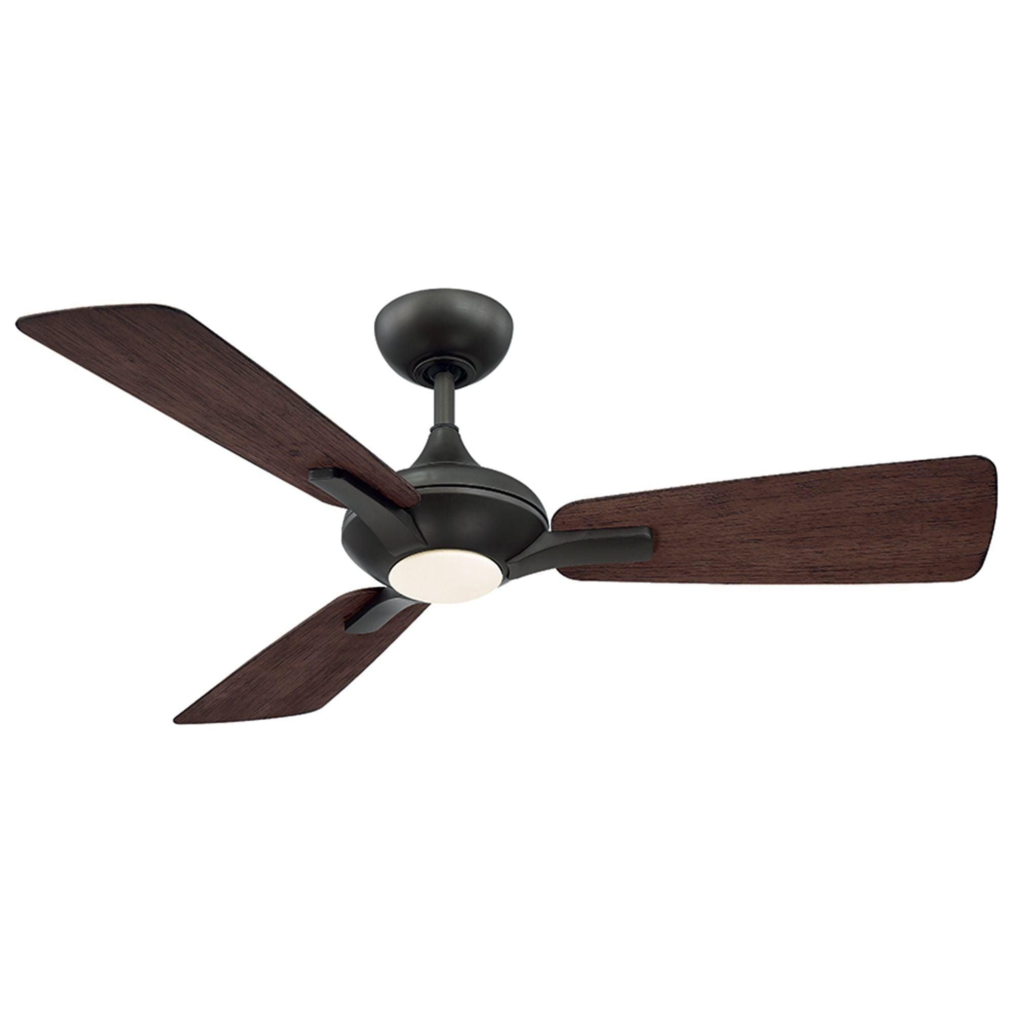 Modern Forms - Mykonos 3 Indoor/Outdoor 3-Blade 52" Smart Ceiling Fan with LED Light Kit and Remote Control - Lights Canada