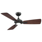 Modern Forms - Mykonos 3 Indoor/Outdoor 3-Blade 52" Smart Ceiling Fan with LED Light Kit and Remote Control - Lights Canada