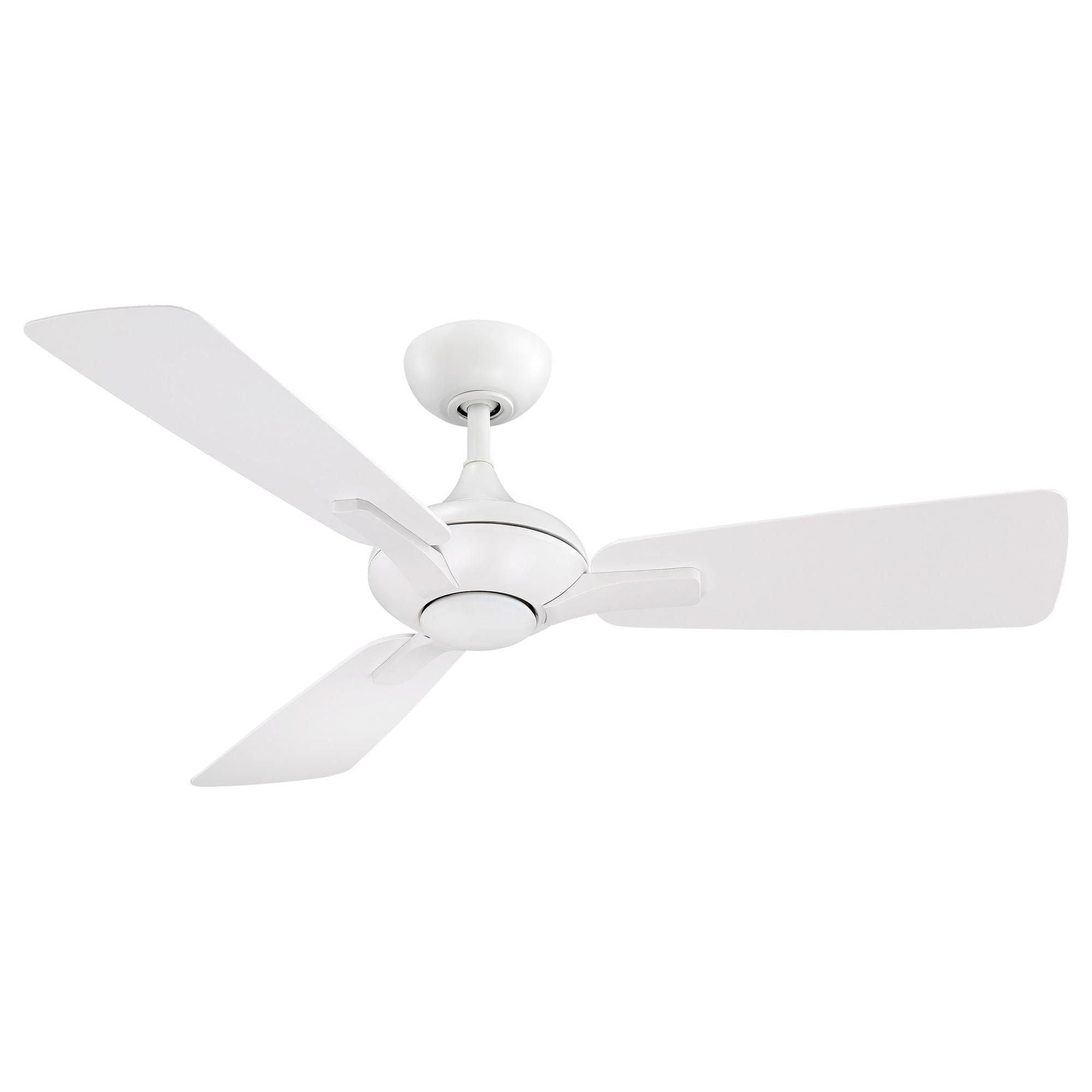 Modern Forms - Mykonos 3 Indoor/Outdoor 3-Blade 52" Smart Ceiling Fan with LED Light Kit and Remote Control - Lights Canada
