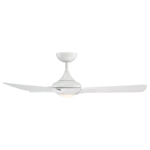 Modern Forms - Mykonos 3 Indoor/Outdoor 3-Blade 52" Smart Ceiling Fan with LED Light Kit and Remote Control - Lights Canada