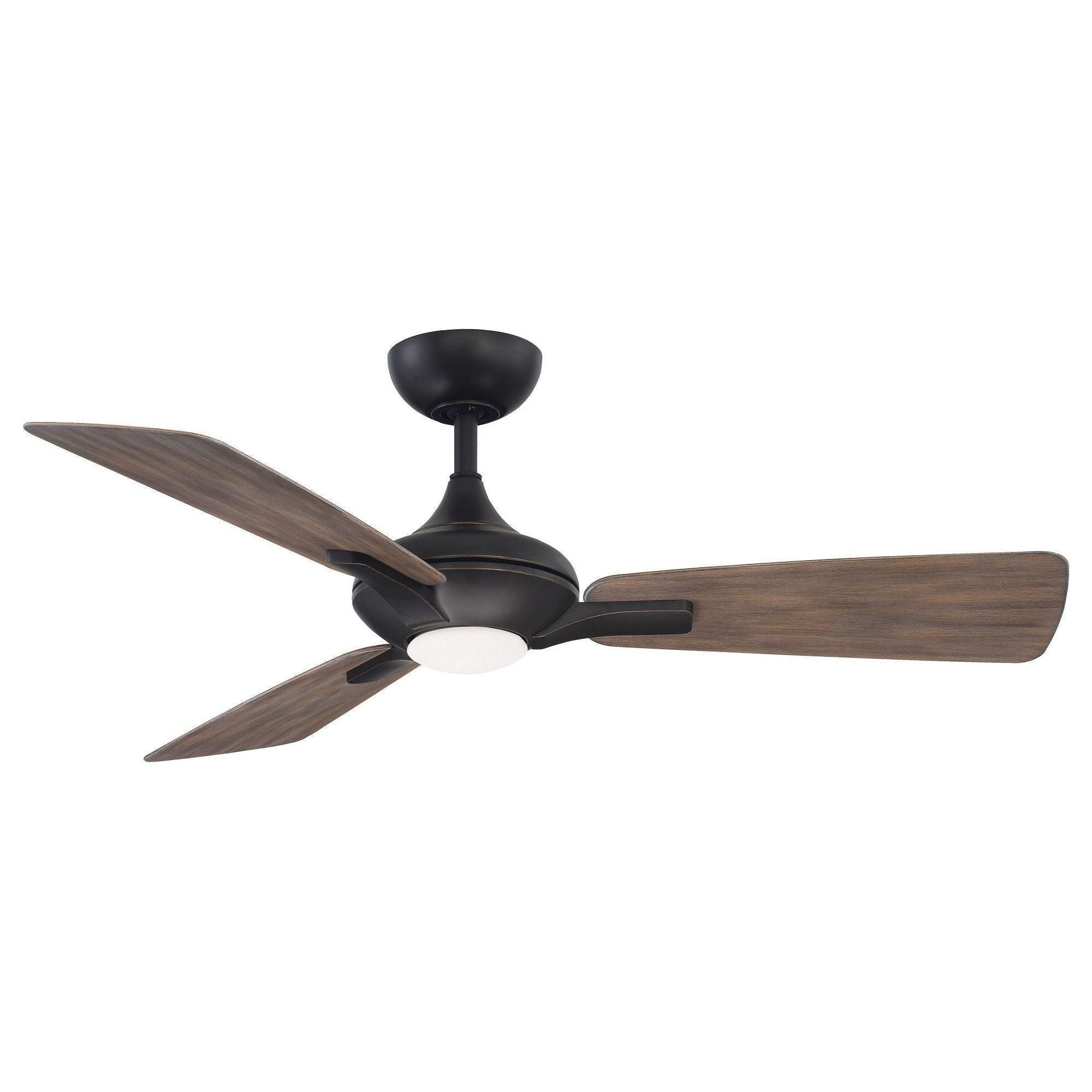 Modern Forms - Mykonos 3 Indoor/Outdoor 3-Blade 52" Smart Ceiling Fan with LED Light Kit and Remote Control - Lights Canada