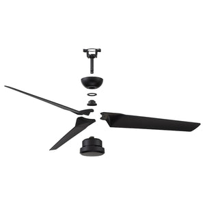 Modern Forms - Roboto Indoor/Outdoor 3-Blade 52" Smart Ceiling Fan with Remote Control - Lights Canada
