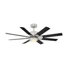 Modern Forms - Renegade Indoor/Outdoor 8-Blade 52" Smart Ceiling Fan with LED Light Kit and Remote Control - Lights Canada