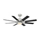 Modern Forms - Renegade Indoor/Outdoor 8-Blade 52" Smart Ceiling Fan with LED Light Kit and Remote Control - Lights Canada