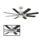 Modern Forms - Renegade Indoor/Outdoor 8-Blade 52" Smart Ceiling Fan with LED Light Kit and Remote Control - Lights Canada