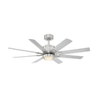 Modern Forms - Renegade Indoor/Outdoor 8-Blade 52" Smart Ceiling Fan with LED Light Kit and Remote Control - Lights Canada