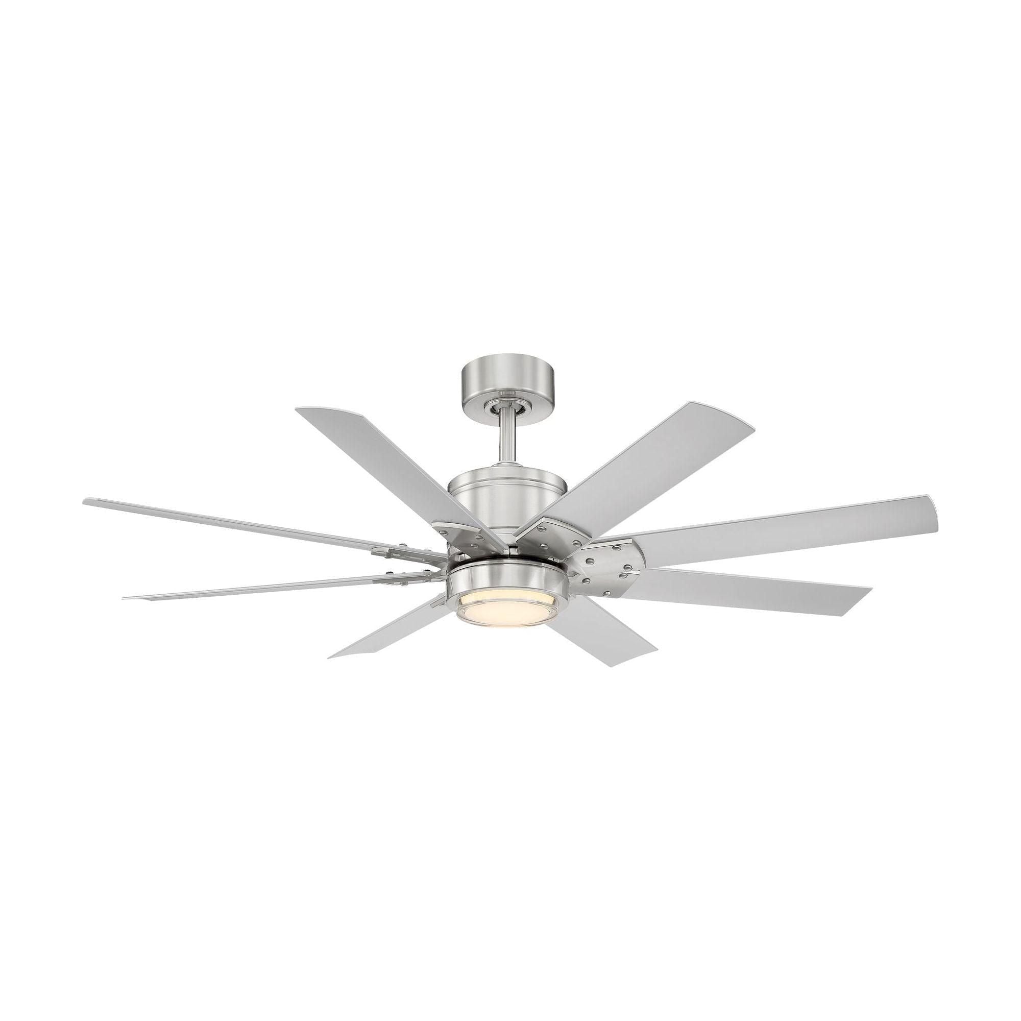 Modern Forms - Renegade Indoor/Outdoor 8-Blade 52" Smart Ceiling Fan with LED Light Kit and Remote Control - Lights Canada