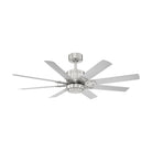 Modern Forms - Renegade Indoor/Outdoor 8-Blade 52" Smart Ceiling Fan with LED Light Kit and Remote Control - Lights Canada