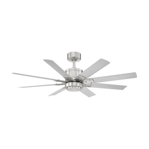 Modern Forms - Renegade Indoor/Outdoor 8-Blade 52" Smart Ceiling Fan with LED Light Kit and Remote Control - Lights Canada