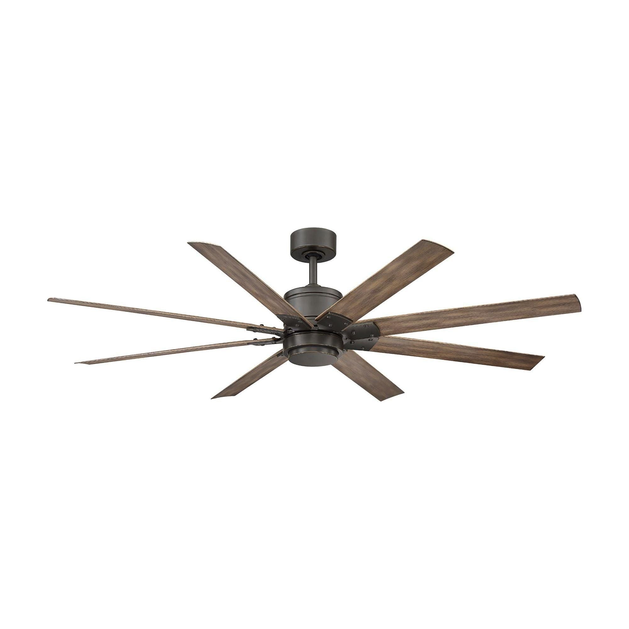 Modern Forms - Renegade Indoor/Outdoor 8-Blade 52" Smart Ceiling Fan with LED Light Kit and Remote Control - Lights Canada