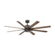 Modern Forms - Renegade Indoor/Outdoor 8-Blade 52" Smart Ceiling Fan with LED Light Kit and Remote Control - Lights Canada