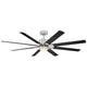 Modern Forms - Renegade Indoor/Outdoor 8-Blade 66" Smart Ceiling Fan with LED Light Kit and Remote Control - Lights Canada