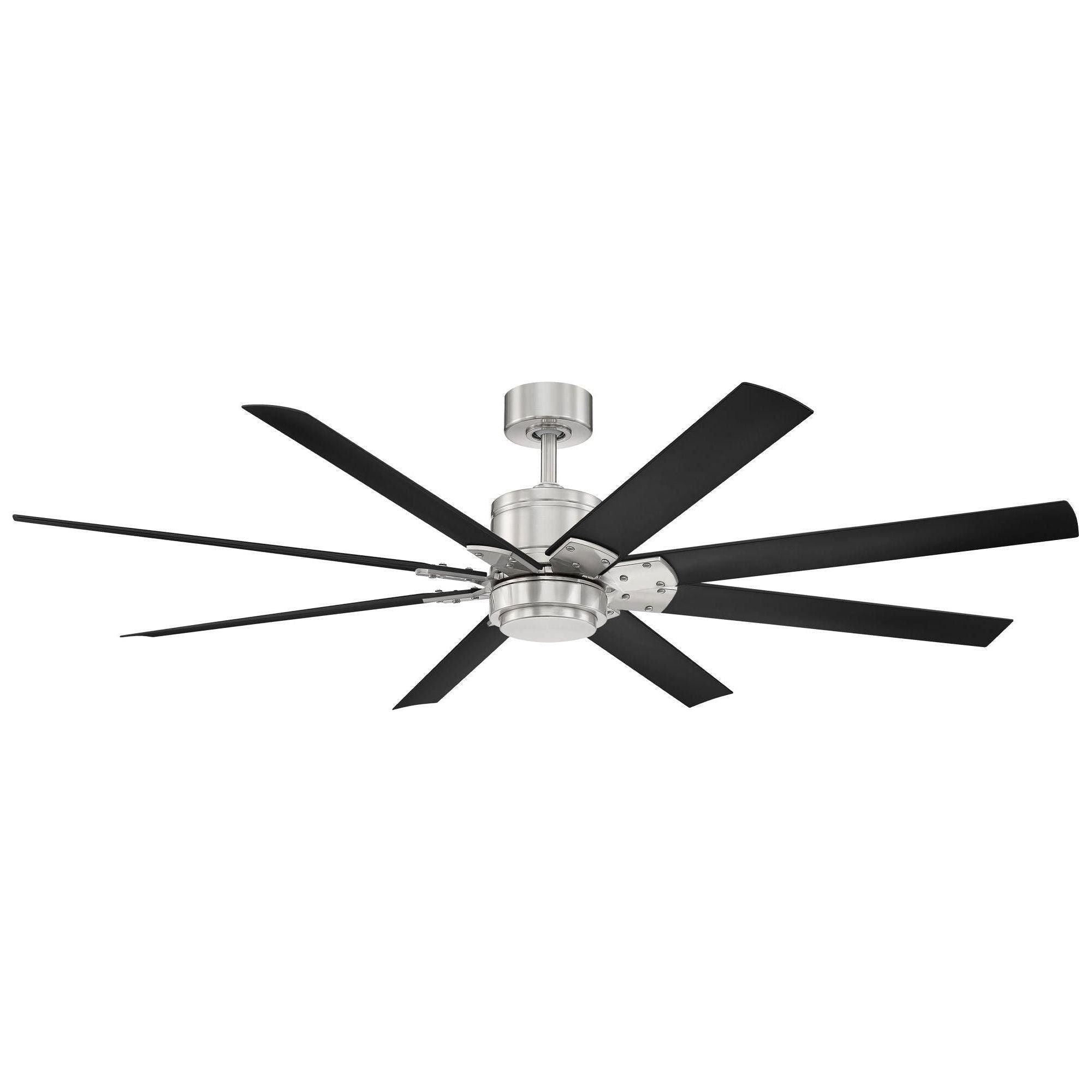 Modern Forms - Renegade Indoor/Outdoor 8-Blade 66" Smart Ceiling Fan with LED Light Kit and Remote Control - Lights Canada
