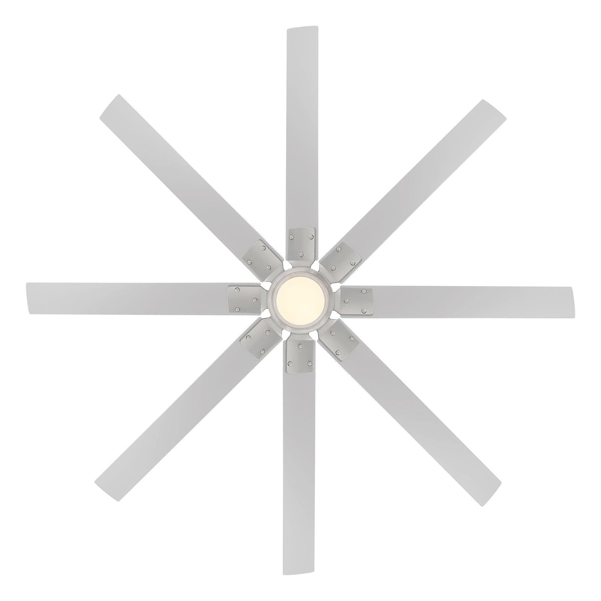 Modern Forms - Renegade Indoor/Outdoor 8-Blade 66" Smart Ceiling Fan with LED Light Kit and Remote Control - Lights Canada