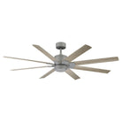 Modern Forms - Renegade Indoor/Outdoor 8-Blade 66" Smart Ceiling Fan with LED Light Kit and Remote Control - Lights Canada