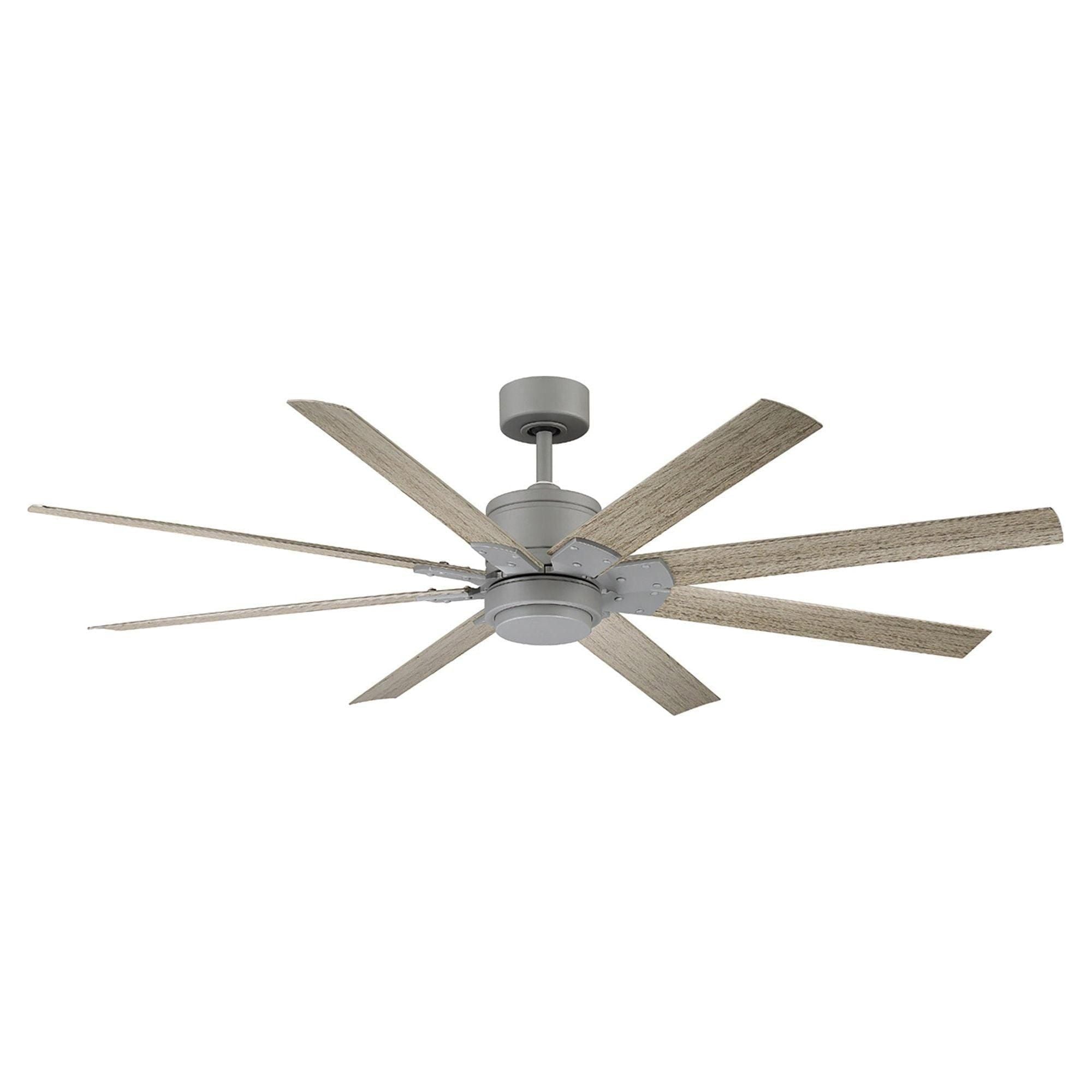 Modern Forms - Renegade Indoor/Outdoor 8-Blade 66" Smart Ceiling Fan with LED Light Kit and Remote Control - Lights Canada