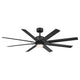 Modern Forms - Renegade Indoor/Outdoor 8-Blade 66" Smart Ceiling Fan with LED Light Kit and Remote Control - Lights Canada