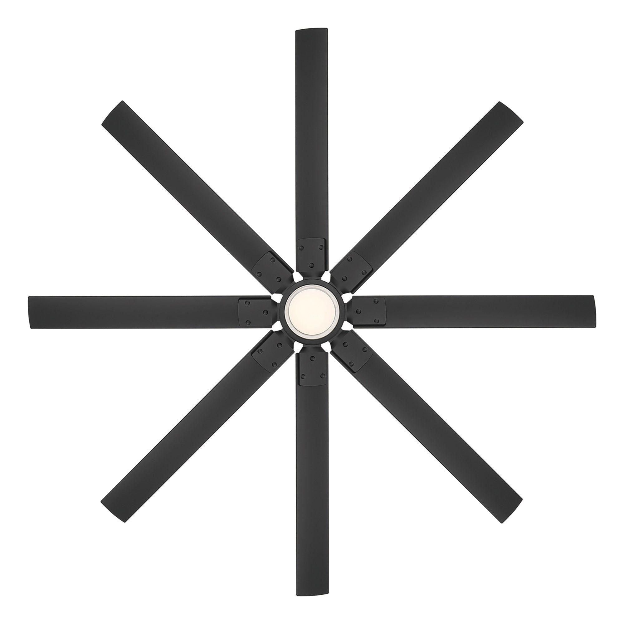Modern Forms - Renegade Indoor/Outdoor 8-Blade 66" Smart Ceiling Fan with LED Light Kit and Remote Control - Lights Canada